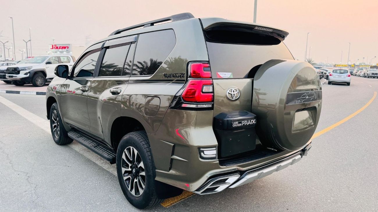 Toyota Prado LIMGENE BODY KIT INSTALLED | 2019 | RHD | 2.8L DIESEL | REAR VIEW CAMERA | BACK TIRE | SUNROOF