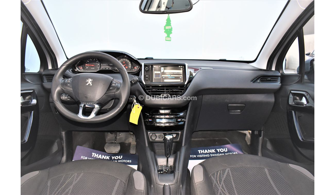 بيجو 208 1.6L ALLURE 2013 GCC SPECS