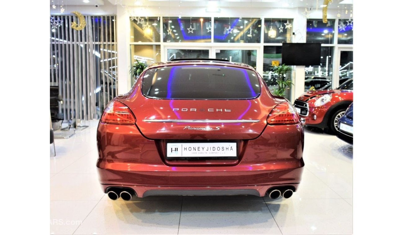 بورش باناميرا أس Amazing Porsche Panamera S 2010 Model!! in Red Color! GCC Specs