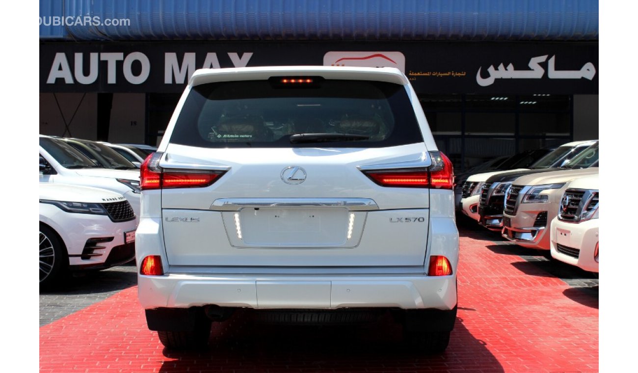 لكزس LX 570 (2021) FULL OPTION GCC, UNDER WARRANTY FROM LOCAL DEALER