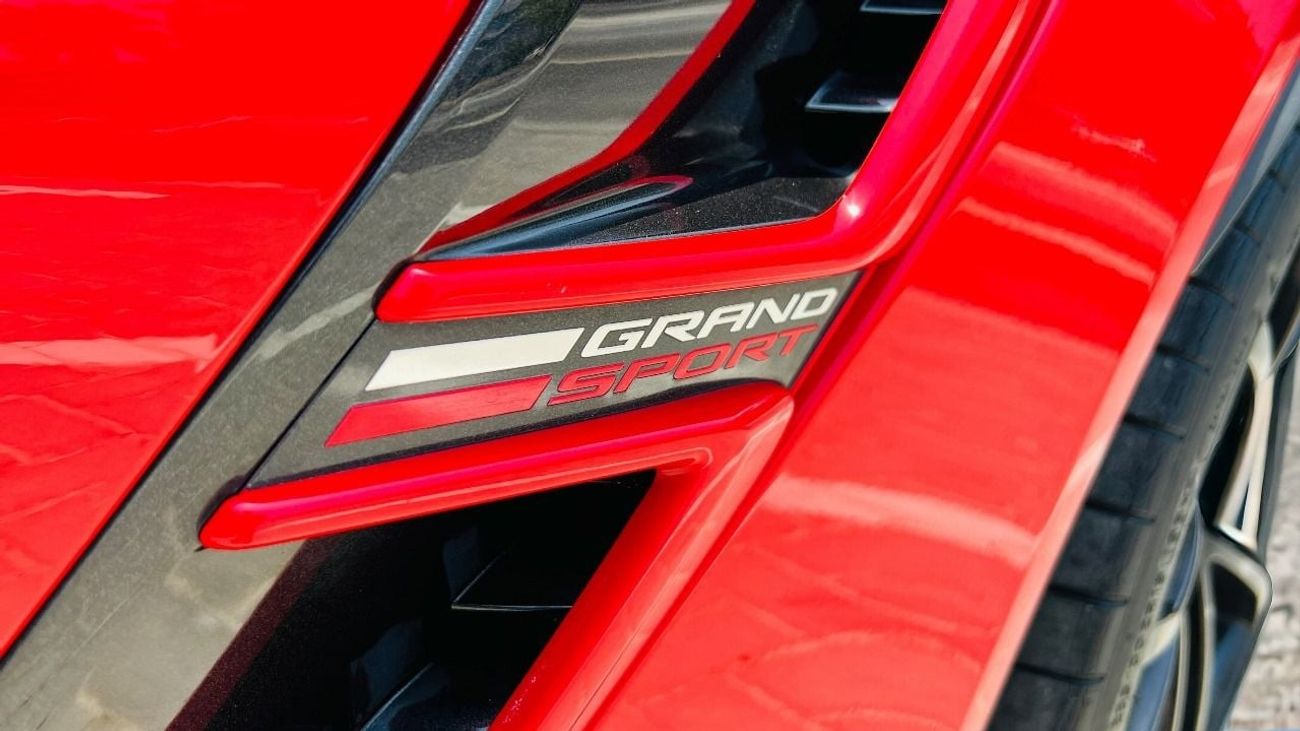 Chevrolet Corvette Grand Sport AED 4430 PM | CORVETTE C7 GRAND COUPE 2017 | GCC | TOP RANGE | LADY DRIVEN