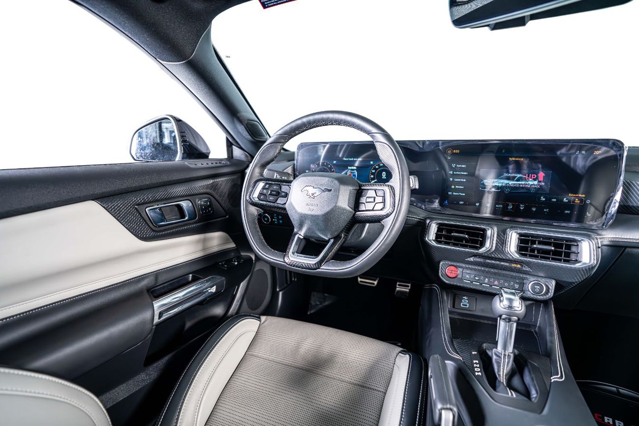 Ford Mustang GT Premium 5.0L (435 HP) Coupe A/T Naturally Aspirated V8-Al Tayer Warranty Until 2030-Sports Exhaus