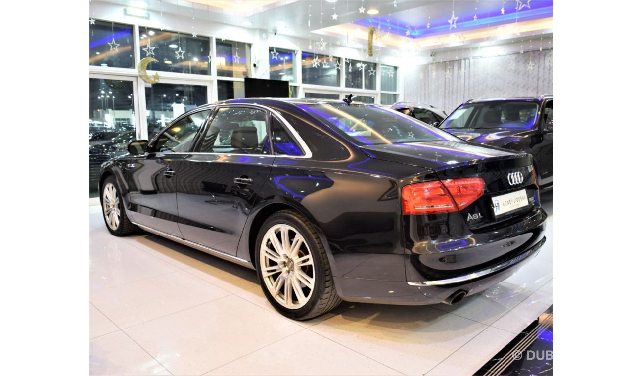 Audi A8 VERY LOW MILEAGE and in PERFECT CONDIITION Audi A8 L 3.0T QUATTRO 2013 Model!! in Black Color! GCC S