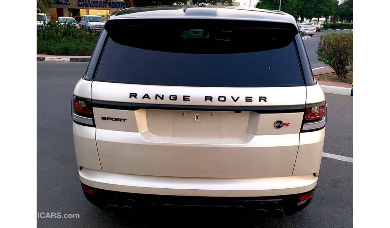 Land Rover Range Rover Sport HSE With SVR Kit Black Color (White Foil) - 6 Cylinder