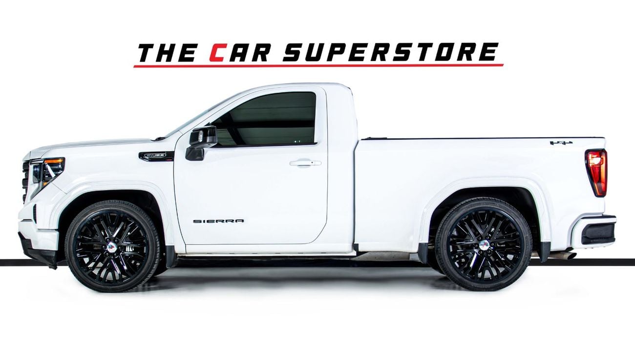 GMC Sierra 5.3L V8 AT4 Regular Cab (AWD) SLE - Very Well Maintained - Under Dealer Warranty - GCC Specification