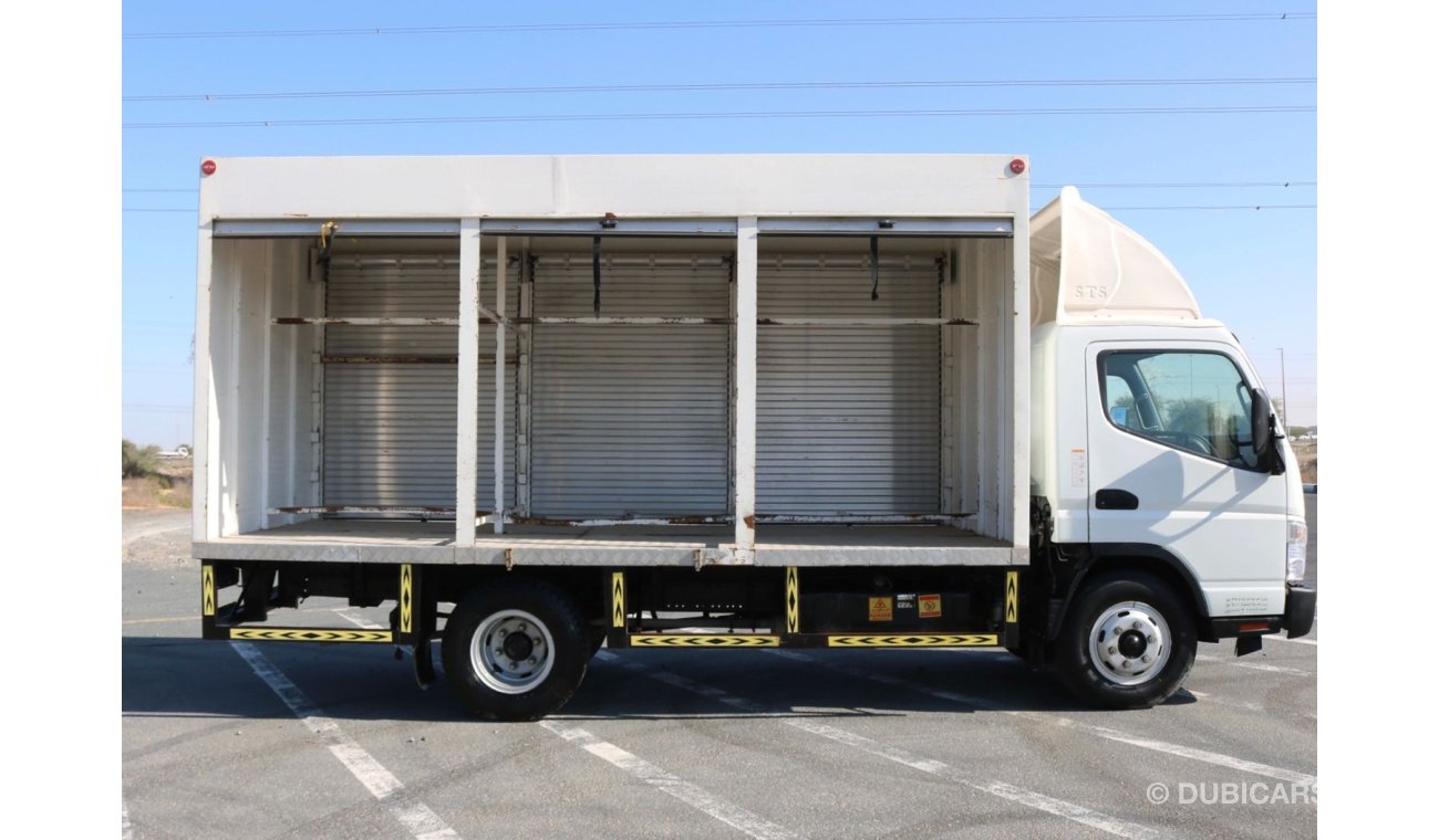 Mitsubishi Canter 2017 | CANTER SHORT CHASSIS SHUTTER BOX WITH GCC SPECS AND EXCELLENT CONDITION