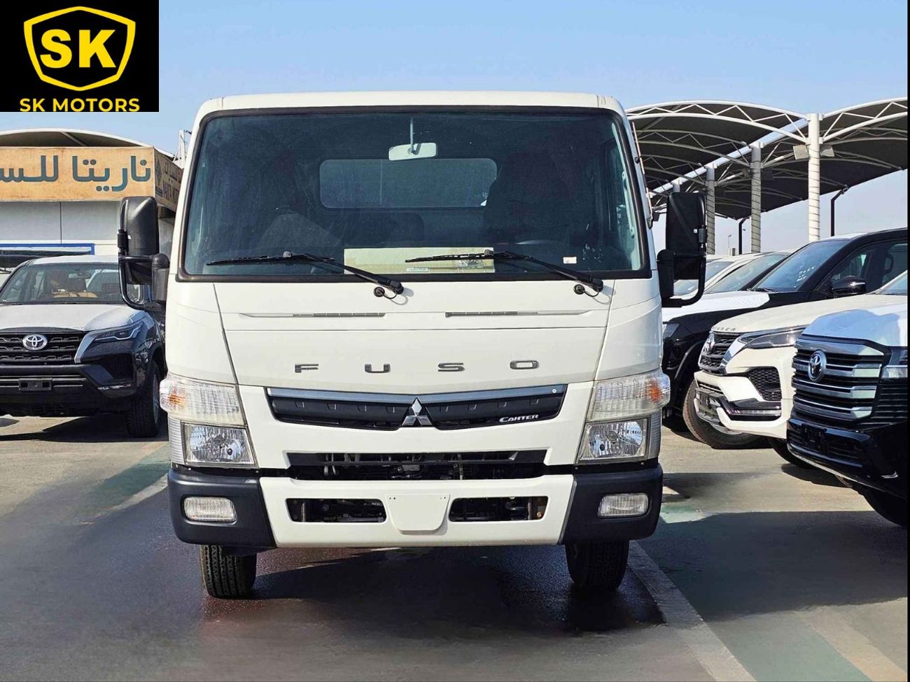 Mitsubishi Fuso Canter CHASSIS EURO 5 / A/T /  3.8L V6 DIESEL / 3 STR / CODE # CHASSIS