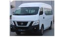 Nissan Urvan Window Van Wide Nissan Urvan Automatic 2020 GCC, in excellent condition