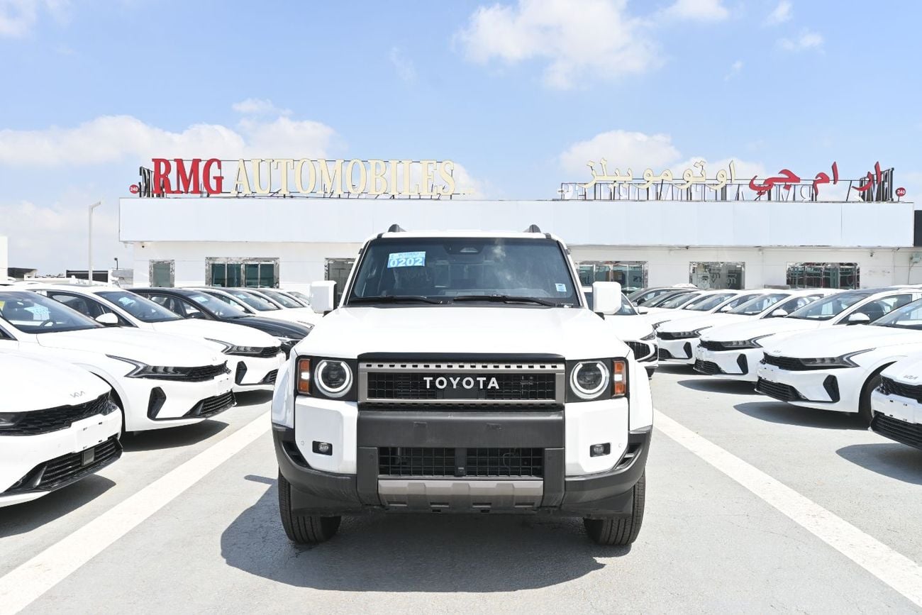 تويوتا برادو Toyota LC Prado, i-Force Max 2.4L Turbo L4 Hybrid, Color White Model 2025