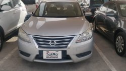 Nissan Sentra 1.6 | 2016 | Silver | GCC Specs | EMI Facility