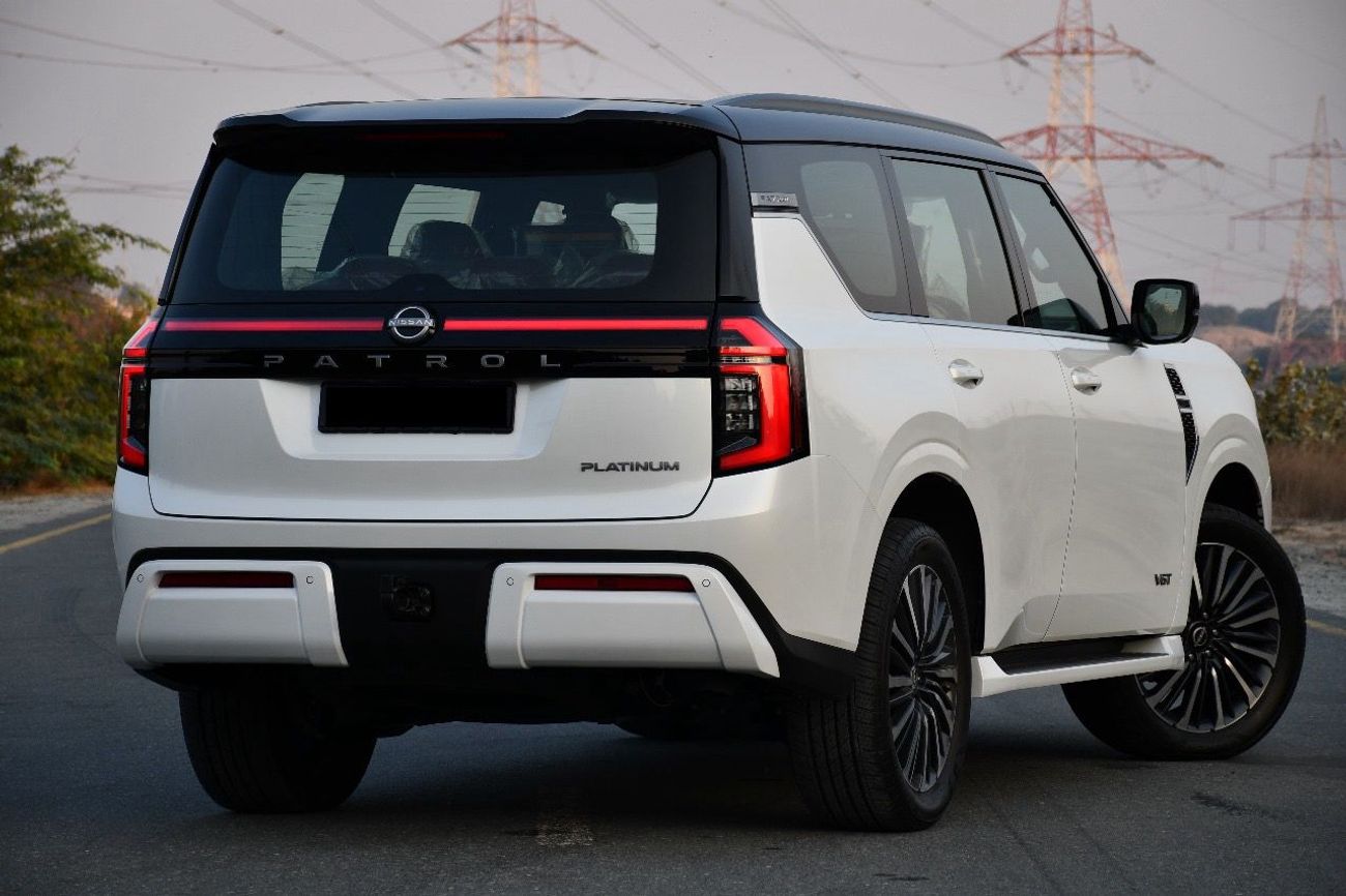 نيسان باترول NISSAN PATROL PLATINUM Twin Turbo Gcc 2026