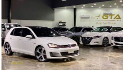 Volkswagen Golf 2016 Volkswagen GTI, Warranty+Service Contract, Full Options, GCC