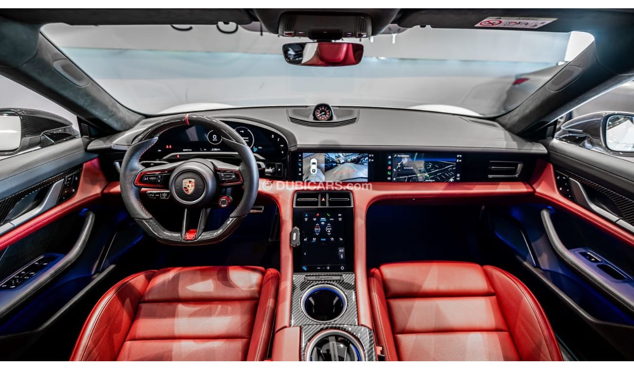 Porsche Taycan 2021 Porsche Taycan Turbo, 2025 Porsche Warranty, Carbon Ceramic Brakes, Huge Options, Low KMs, GCC