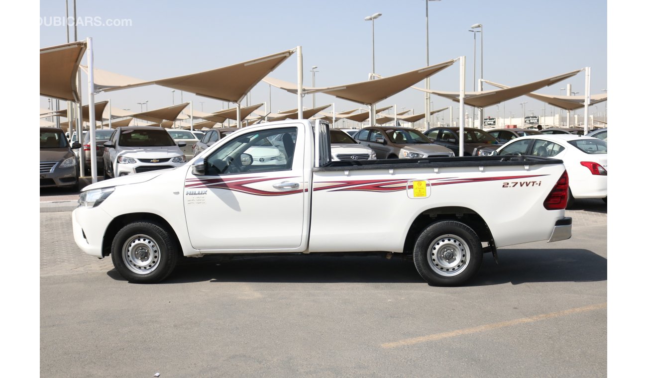 تويوتا هيلوكس 4X2 SINGLE CABIN PICKUP WITH GCC SPECS