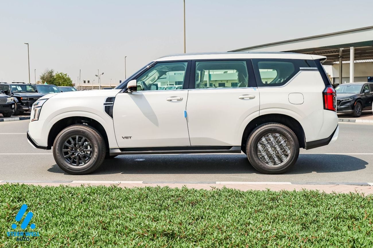 Nissan Patrol LE T2 3.5L V6 AWD 9AT 2026 | 8-Seater | Power Tailgate | 18” Alloy Wheels | Full Safety