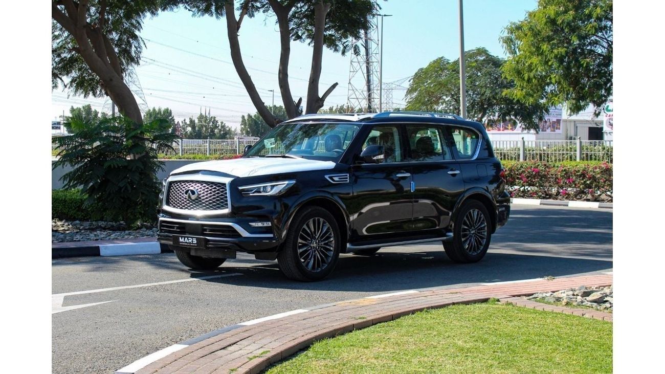 Infiniti QX80 Black Edition 8 INFINITI QX80 LUXURY GCC WARRANTY