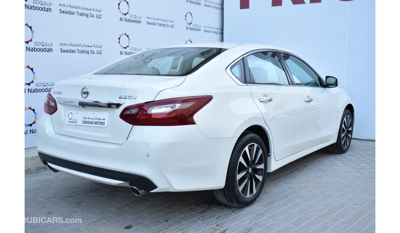 Nissan Altima 2.5L SV 2018 GCC SPECS WITH DEALER WARRANTY