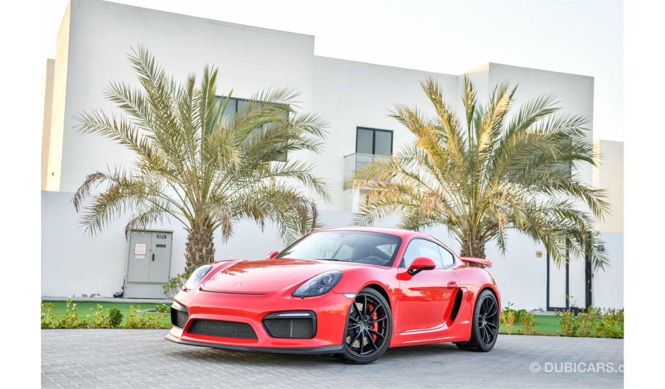 Porsche Cayman GT4 stunning and pristine - GCC - AED 4,680 Per Month - 0% Down Payment