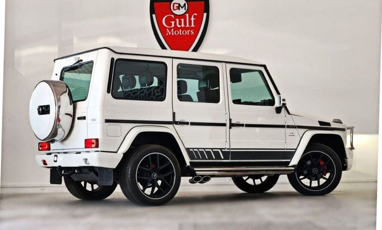 Mercedes-Benz G 500 With G63 AMG KIT V8 4.0L-8CYL - FULL OPTION - BANK FINANCING AVAILABLE -GARGASH ENTERPRISES