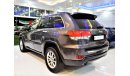 Jeep Grand Cherokee Amazing "FULL OPTION" Jeep Grand Cherokee Limited 4x4 2014 Model!! in Grey Color! GCC Specs