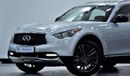 Infiniti QX70 EXCELLENT DEAL for our Infiniti QX70 Limited ( 2018 Model ) in Silver Color GCC Specs