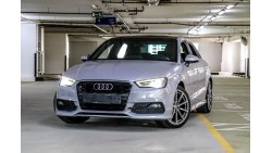 Audi A3 Audi A3 S-Line 2016 GCC under Warranty with Zero Down-Payment.