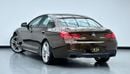 BMW 650i M Sport 4.4L 2015 BMW 650i xDrive Gran-Coupe, BMW Full Service History, Excellent Condition, GCC