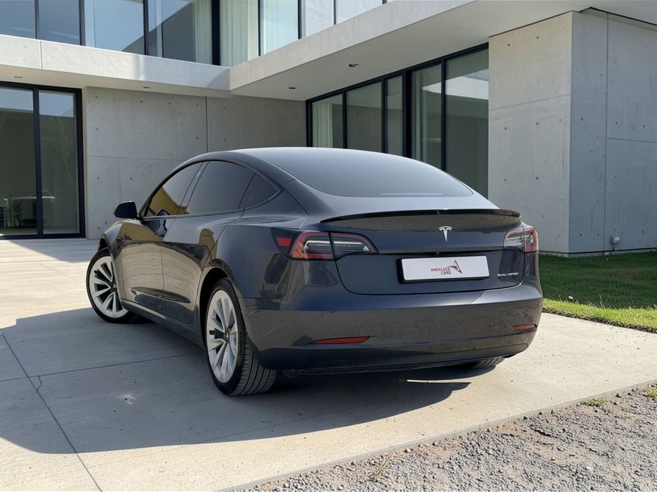 Tesla Model 3 Long Range (AWD) AED 1,200 P.M | 0% DOWN PAYMENT | TESLA MODEL 3 LONG RANGE DUAL MOTOR | 2021 | GCC