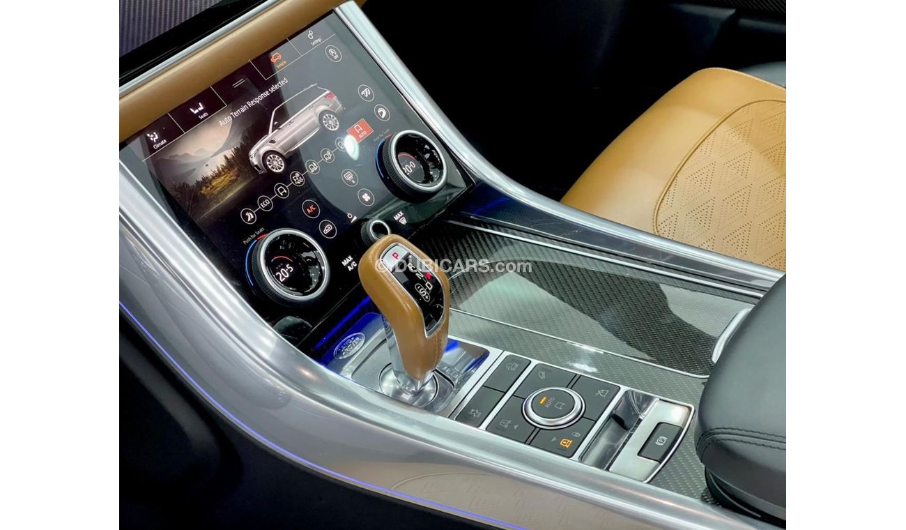 Land Rover Range Rover Sport 2018 Range Rover Sport SVR Full Carbon Fiber, October 2023 Range Rover Warranty-Service History, GCC