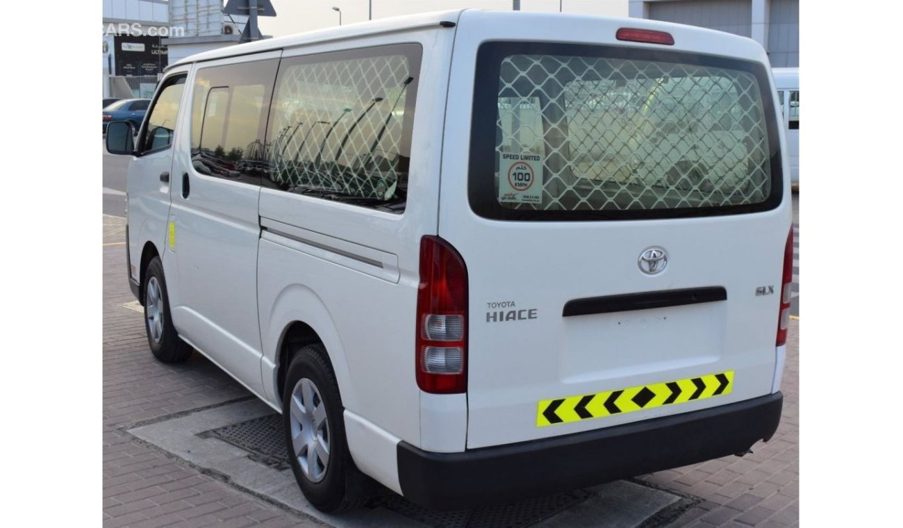 تويوتا هاياس TOYOTA HIACE 2015 (6 SEATER)(HALF PASSENGER & HALF CARGO)