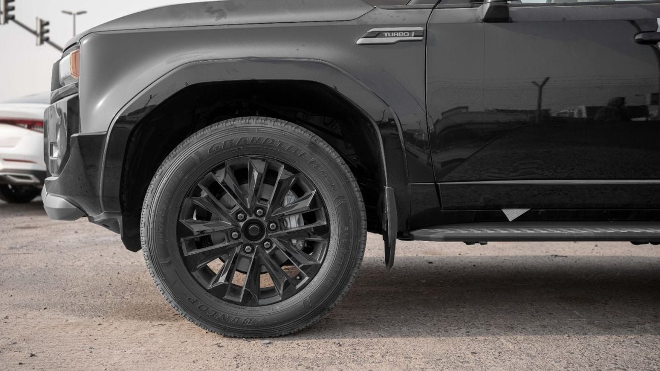 تويوتا برادو 2026 Toyota Prado VXL 2.4L AT Petrol (Black-Beige)