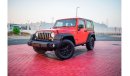 Jeep Wrangler Unlimited Willys Wheeler 2017 | JEEP WRANGLER WILLYS | 4WD 3.6L V6 | GCC | VERY WELL-MAINTAINED | SP