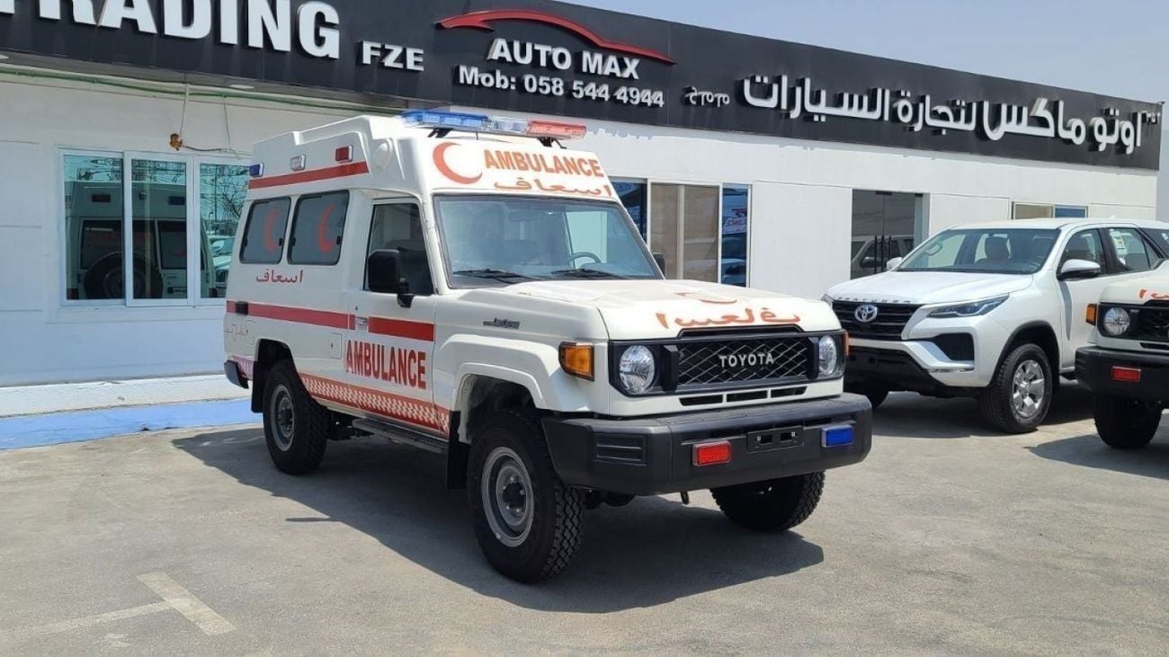 Toyota Land Cruiser 70 HT S- DLX 2026 TOYOTA LC78 2.8L DSL MT HIGHROOF AMBULANCE HT