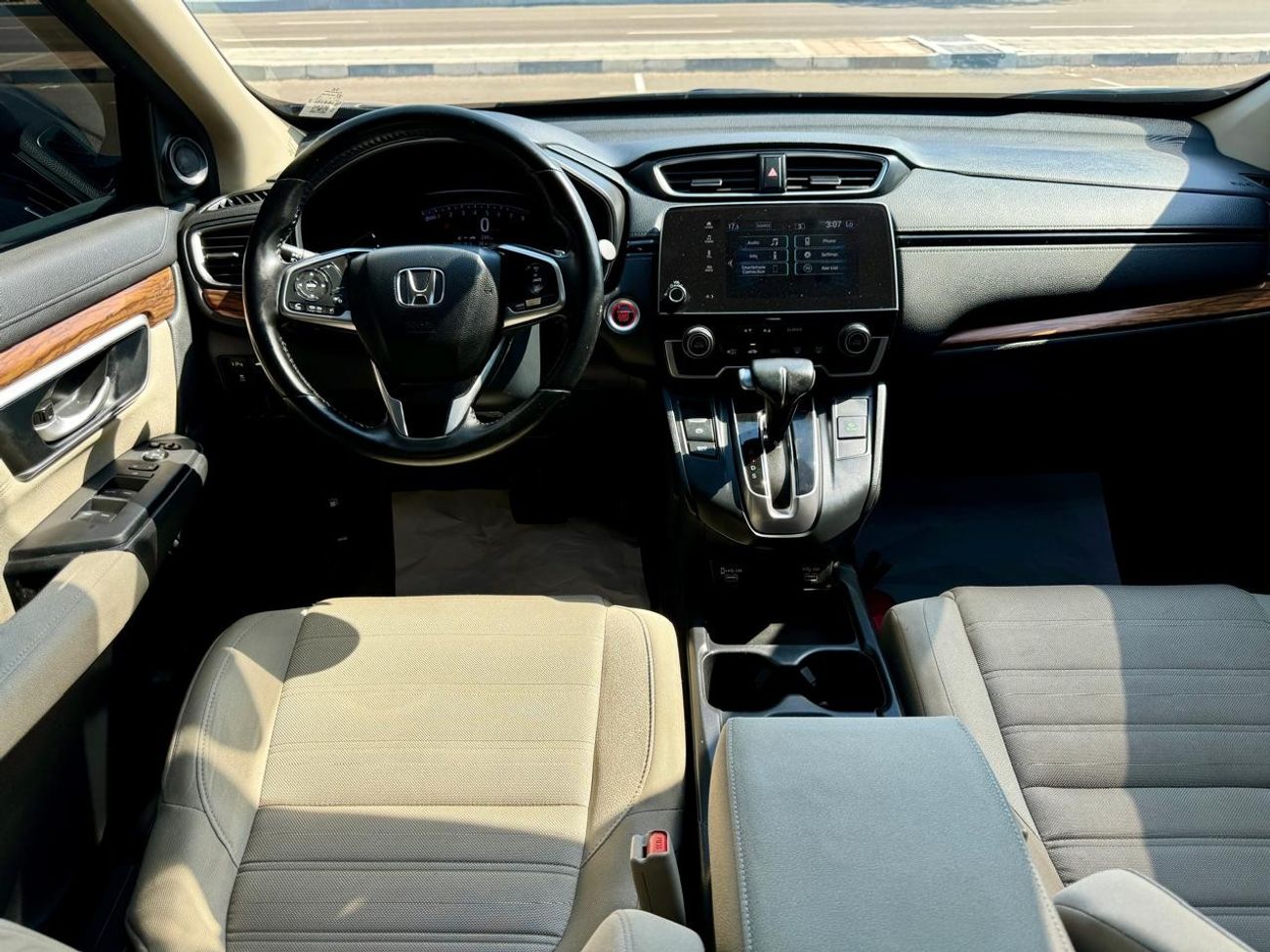 Honda CRV EX 2.4L (184 HP) AWD 1180-Monthly l GCC l Sunroof, Cruise, Camera l Accident Free