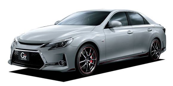 Toyota Mark X cover - Front Left Angled