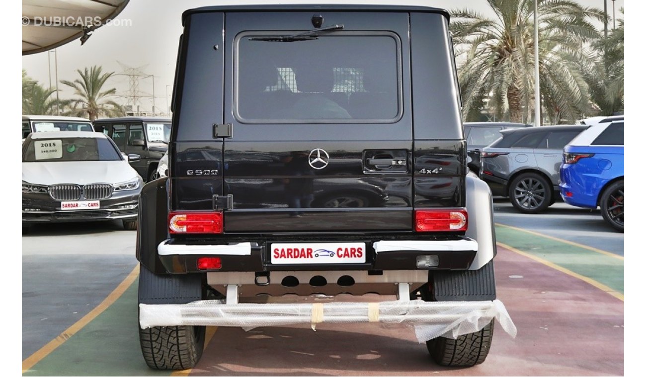 Mercedes-Benz G 500 4X4² German Specs