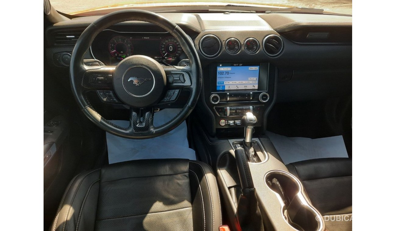 Ford Mustang EcoBoost Premium Ford mustang v4 turbo eco boost full option premium 2019 تتصدر للسعودية