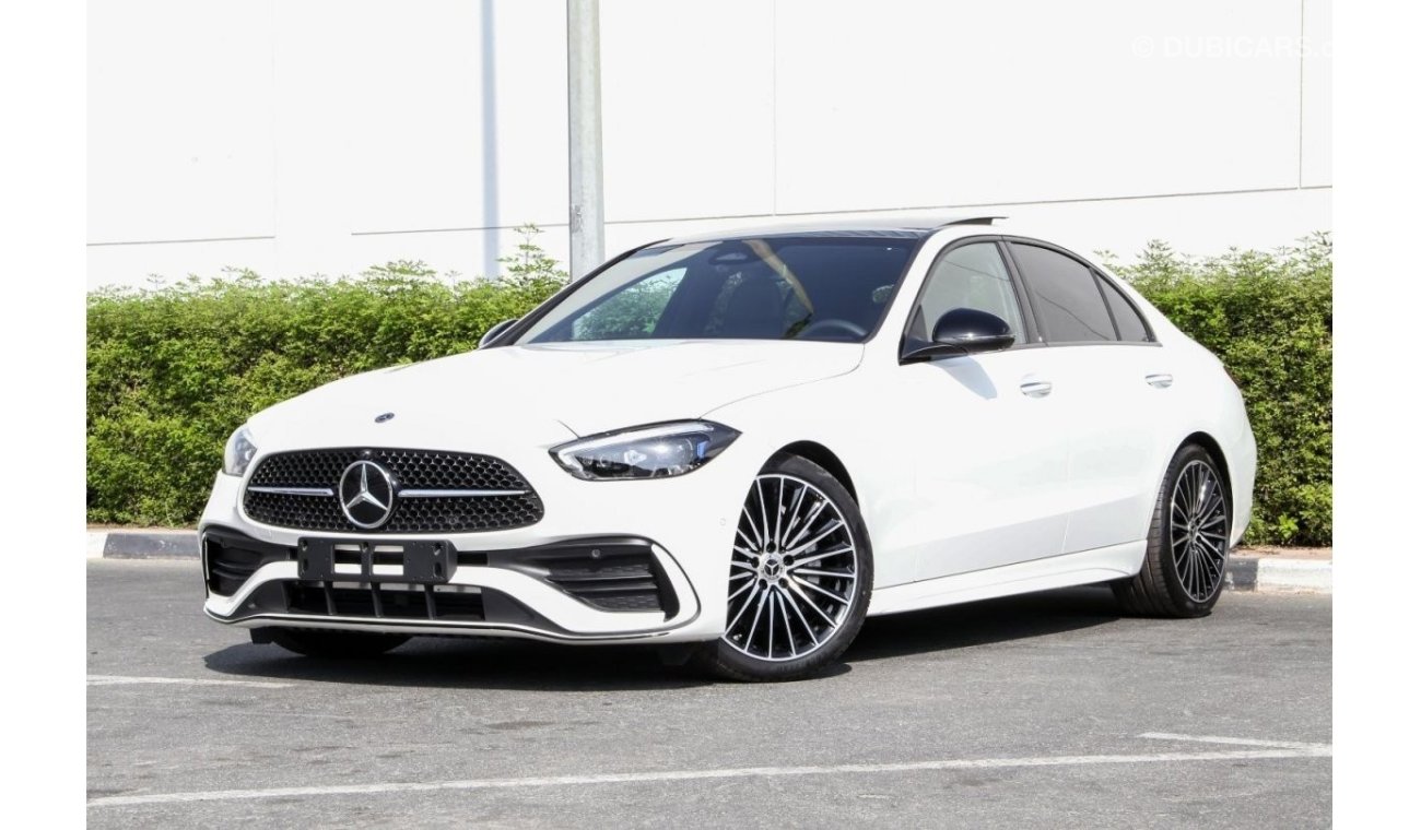 مرسيدس بنز C 180 AMG Line Night Package Local Registration + 5%