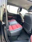 تويوتا هيلوكس GLX 2021 2.7 ENGINE 4 CYLINDER BLACK COLOR INSIDE BLACK AND RED GCC SPECS VERY GOOD CONDITION