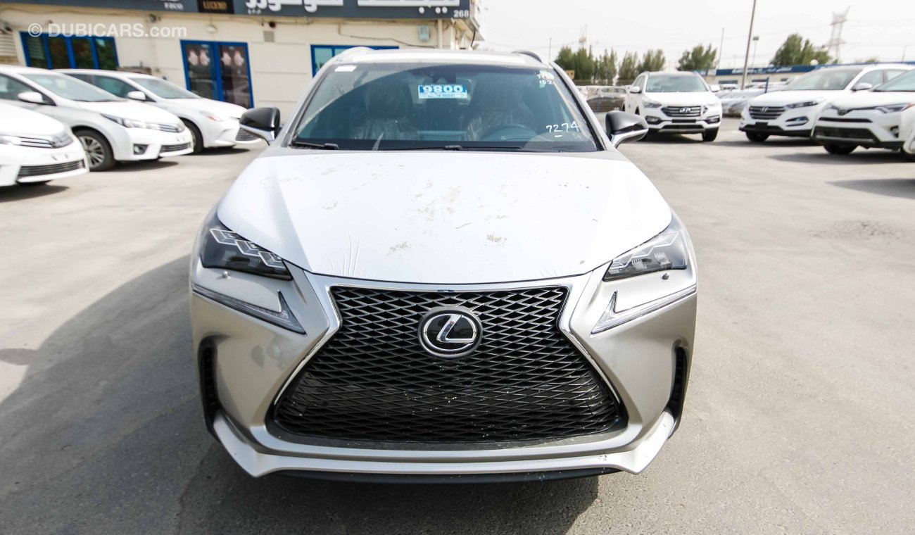 Lexus NX200t 2.0 F-sports Series#3 Full option (Canadian Specs) 2017 (Export Only)