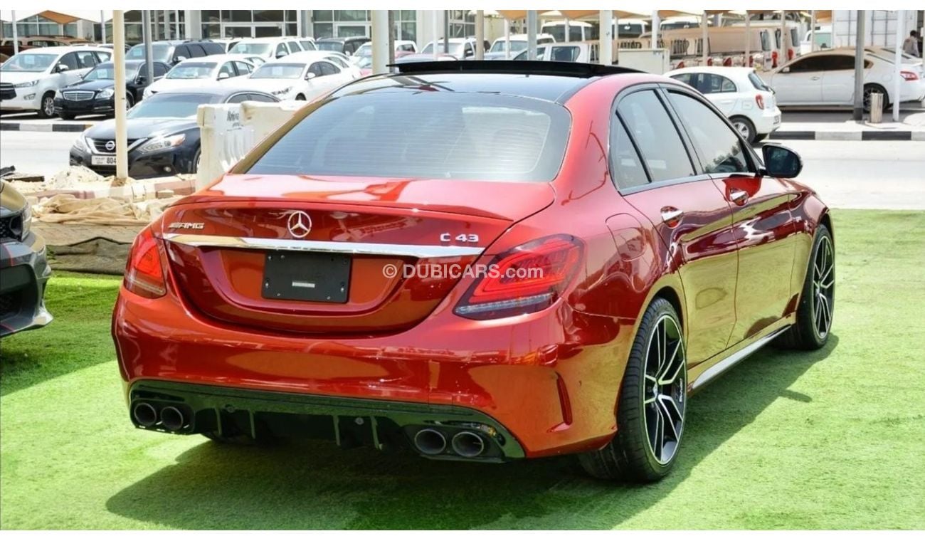 مرسيدس بنز سي 43 ايه ام جي C 43 Mercedes-Benz AMG V6 3.0L Twin-turbo 2019/FullOption/Excellent Condition
