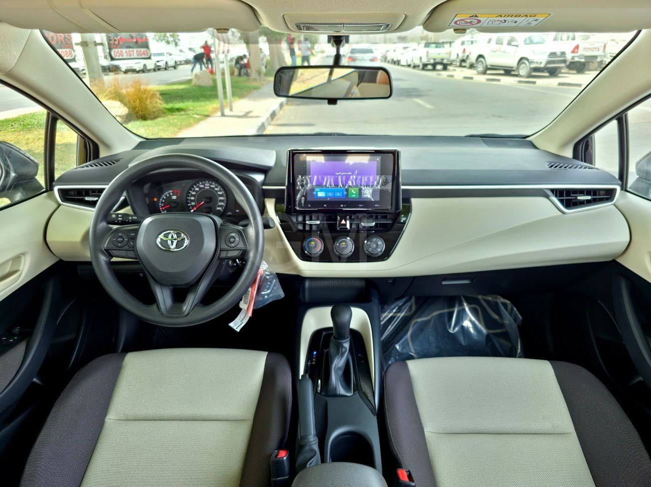 Toyota Corolla TOYOTA COROLLA 1.6L XLI - BASIC - 2025 MODEL - BLACK INSIDE BEIGE - OMANI