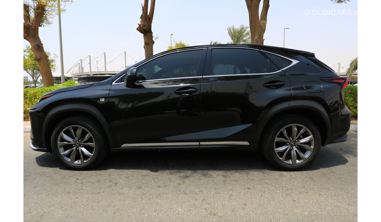 Lexus NX300 F-Sport, Platinum Edition With Warranty, Panoramic Roof, Cruise Control(49573)