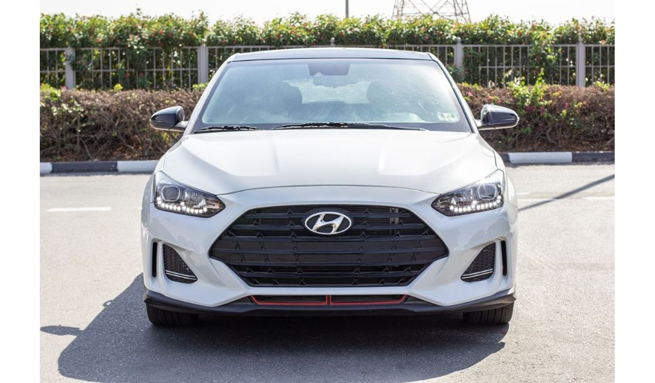 Hyundai Veloster HYUNDAI VELOSTER - 2019 - ASSIST AND FACILITY IN DOWN PAYMENT - 1110 AED/MONTHLY - 1 YEAR WARRANTY