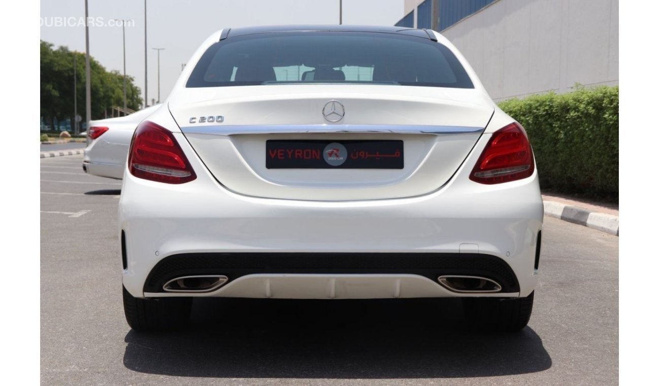 مرسيدس بنز C200 FREE REGISTRATION = WARRANTY = GCC CPECS =