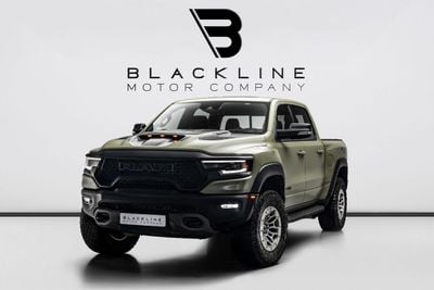 RAM 1500 TRX Crew Cab 6.2L 2022 Ram 1500 TRX, Feb 2028 RAM Warranty, Low KMs, GCC