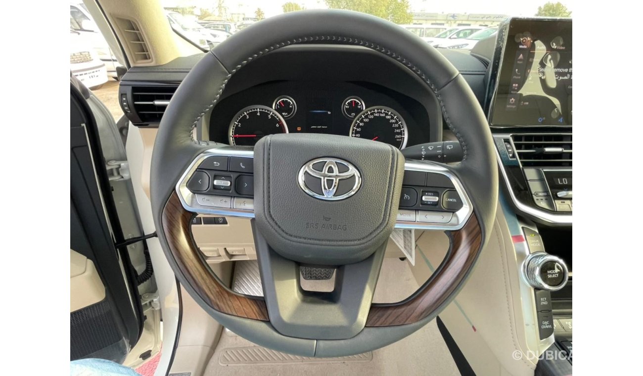 Toyota Land Cruiser LAND CRUISER GXR, 3.5L, PETROL, TWIN TURBO, NEW SHAPE, LEATHER INTERIOR, MODEL 2022, FOR EXPORT ONLY