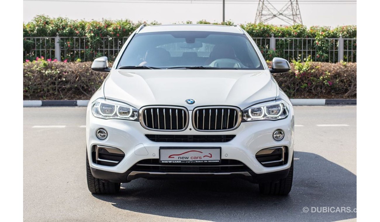 BMW X6 2016 - GCC - ASSIST AND FACILITY IN DOWN PAYMENT  - 1 YEAR WARRANTY