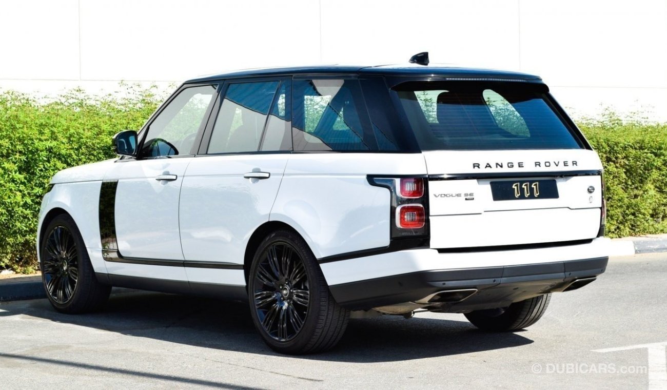 Land Rover Range Rover Vogue SE  P525 / GCC Specifications