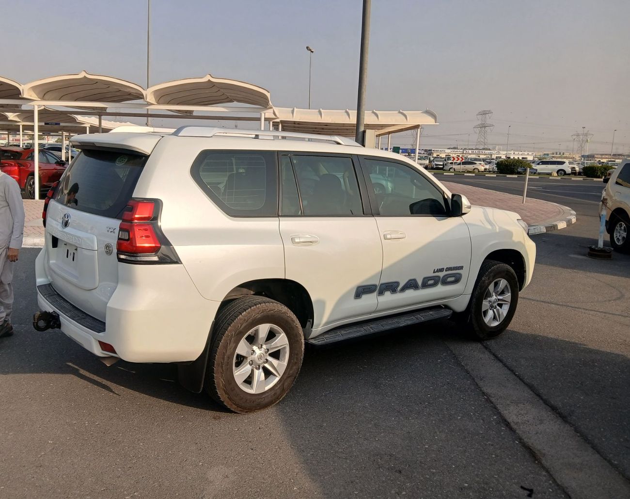 Toyota Prado Toyota prado 2022MODEL 2.7 v4 petrol Engine Colour White Transmission Automatic Interior.Begie 7seat